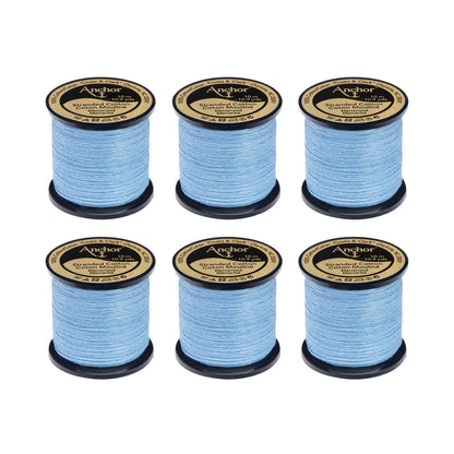 Anchor Spooled Floss 10 Meters - Clearance Shades 0140 Copen Blue Light