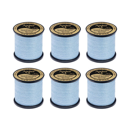 Anchor Spooled Floss 10 Meters (6 Pack) 0144 Delft Blue Very Light