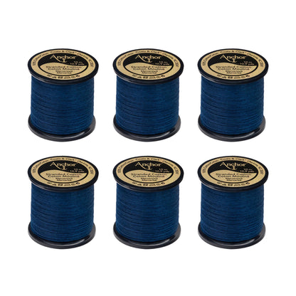Anchor Spooled Floss 10 Meters (6 Pack) 0150 Delft Blue Dark