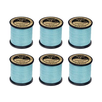 Anchor Spooled Floss 10 Meters (6 Pack) 0167 Surf Blue Very Light
