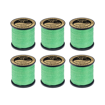 Anchor Spooled Floss 10 Meters (6 Pack) 0225 Emerald Light