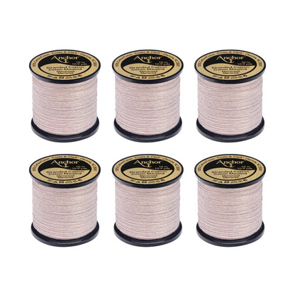 Anchor Spooled Floss 10 Meters (6 Pack) 0231 Rose Grey Light