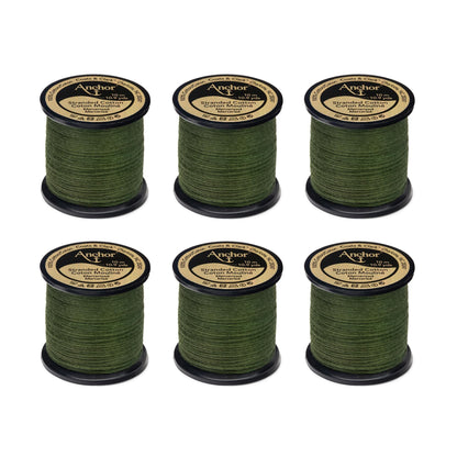 Anchor Spooled Floss 10 Meters (6 Pack) 0263 Loden Green Dark