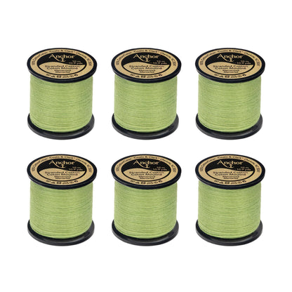 Anchor Spooled Floss 10 Meters (6 Pack) 0265 Avocado Light