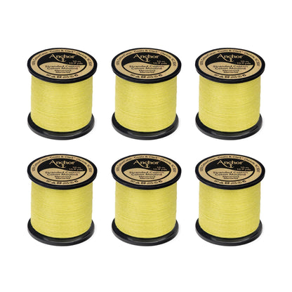 Anchor Spooled Floss 10 Meters (6 Pack) 0278 Olive Green Light