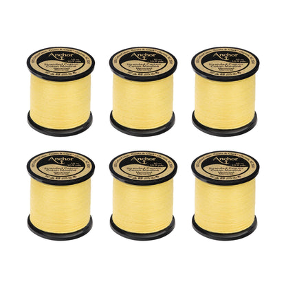 Anchor Spooled Floss 10 Meters (6 Pack) 0293 Jonquil Light