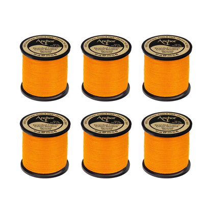 Anchor Spooled Floss 10 Meters - Clearance Shades 0314 Tangerine Medium Light
