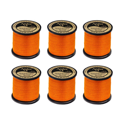 Anchor Spooled Floss 10 Meters - Clearance Shades 0316 Tangerine Dark