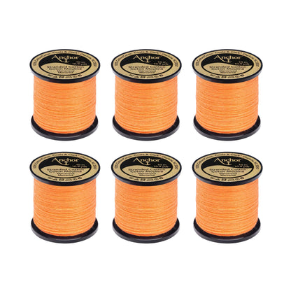 Anchor Spooled Floss 10 Meters (6 Pack) 0323 Apricot Light