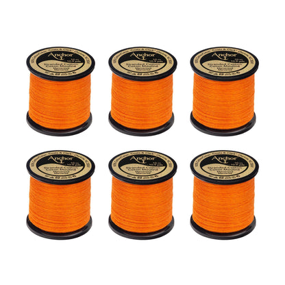 Anchor Spooled Floss 10 Meters - Clearance Shades 0324 Apricot Medium