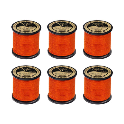 Anchor Spooled Floss 10 Meters - Clearance Shades 0326 Apricot Dark
