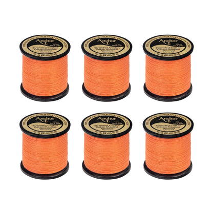 Anchor Spooled Floss 10 Meters (6 Pack) 0328 Melon Light