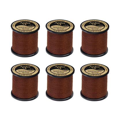 Anchor Spooled Floss 10 Meters - Clearance Shades 0359 Coffee Medium