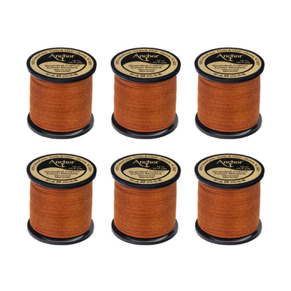 Anchor Spooled Floss 10 Meters - Clearance Shades 0370 Spice Medium Dark