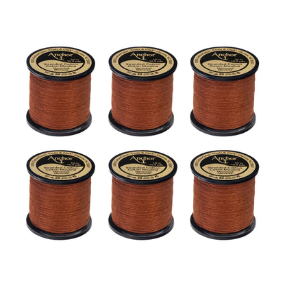 Anchor Spooled Floss 10 Meters - Clearance Shades 0371 Spice Dark