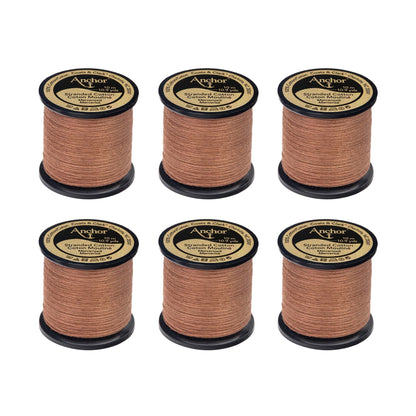 Anchor Spooled Floss 10 Meters - Clearance Shades 0379 Fawn Dark