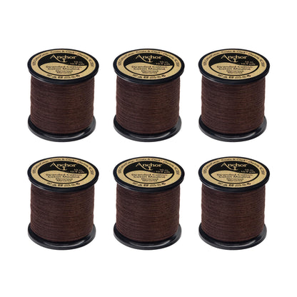 Anchor Spooled Floss 10 Meters - Clearance Shades 0382 Fudge Dark