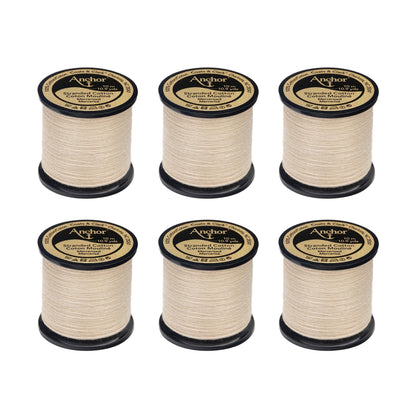 Anchor Spooled Floss 10 Meters - Clearance Shades 0390 Linen Light
