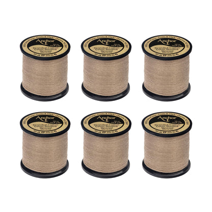 Anchor Spooled Floss 10 Meters - Clearance Shades 0392 Linen Medium