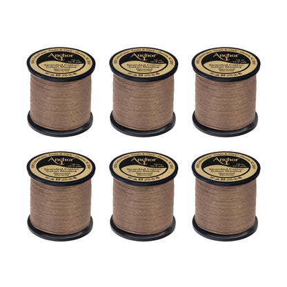 Anchor Spooled Floss 10 Meters - Clearance Shades 0393 Linen Dark