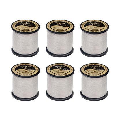 Anchor Spooled Floss 10 Meters (6 Pack) 0397 Grey Light