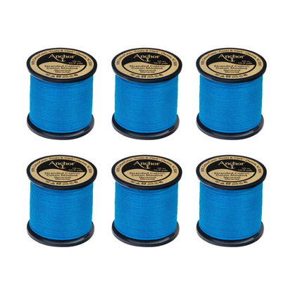 Anchor Spooled Floss 10 Meters - Clearance Shades 0410 Ice Blue Dark