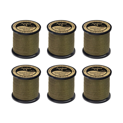 Anchor Spooled Floss 10 Meters - Clearance Shades 0681 Forest Dark