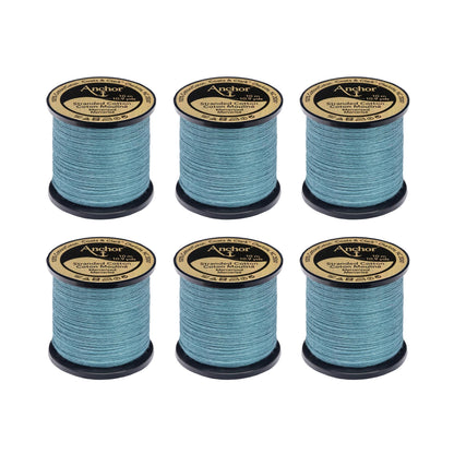 Anchor Spooled Floss 10 Meters - Clearance Shades 0779 Blue Mist Medium Dark
