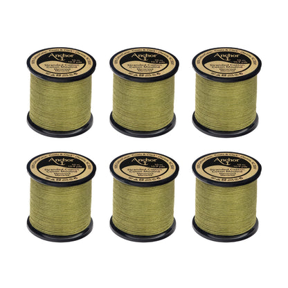 Anchor Spooled Floss 10 Meters - Clearance Shades 0843 Fern Green