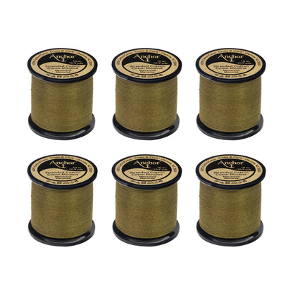 Anchor Spooled Floss 10 Meters - Clearance Shades 0845 Fern Green Medium Dark