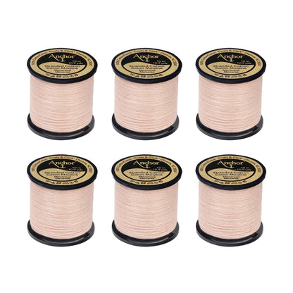 Anchor Spooled Floss 10 Meters (6 Pack) 0892 Rose Wine Light