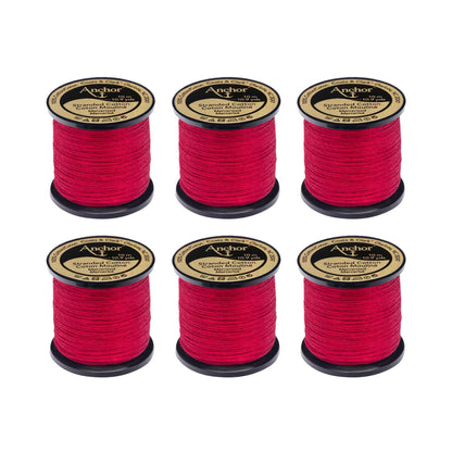 Anchor Spooled Floss 10 Meters (6 Pack) 1005 Cherry Red Medium