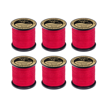 Anchor Spooled Floss 10 Meters (6 Pack) 1006 Cherry Red