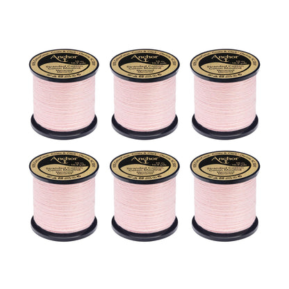 Anchor Spooled Floss 10 Meters (6 Pack) 1020 Peony Very Light
