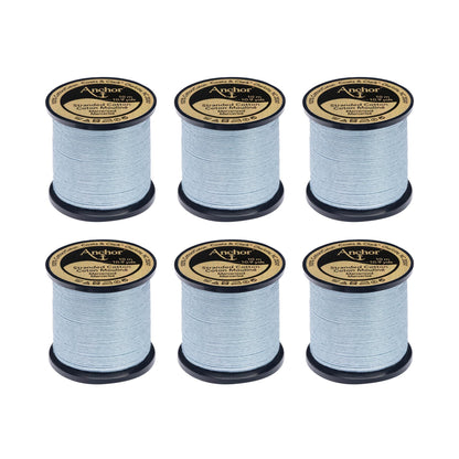 Anchor Spooled Floss 10 Meters (6 Pack) 1033 Antique Blue Light