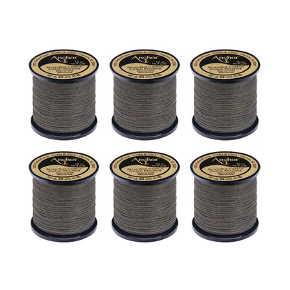 Anchor Spooled Floss 10 Meters - Clearance Shades 1041 Stone Grey Very Dark