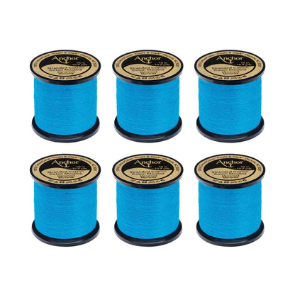 Anchor Spooled Floss 10 Meters - Clearance Shades 1089 Electric Blue Medium
