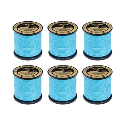 Anchor Spooled Floss 10 Meters - Clearance Shades 1090 Electric Blue Light