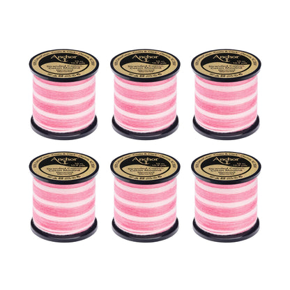Anchor Spooled Floss 10 Meters - Clearance Shades 1201 Pink Fluff