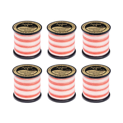 Anchor Spooled Floss 10 Meters - Clearance Shades 1202 Peach Glow