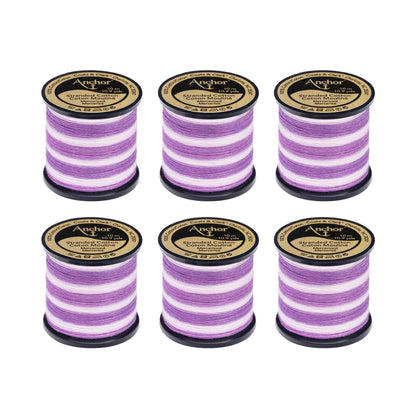 Anchor Spooled Floss 10 Meters (6 Pack) 1209 Lilac Mist