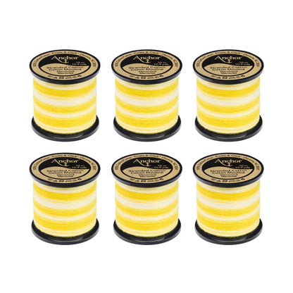 Anchor Spooled Floss 10 Meters - Clearance Shades 1217 Lemon Meringue