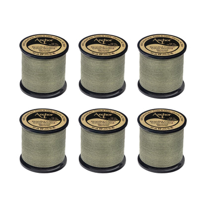 Anchor Spooled Floss 10 Meters (6 Pack) 8581 Stone Grey