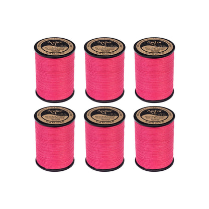 Anchor Spooled Cotton 30 Meters - Clearance Shades 0054 China Rose Dark
