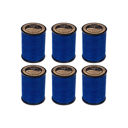 Anchor Spooled Cotton 30 Meters (6 Pack) 0134 Cobalt Blue Very Dark