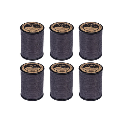 Anchor Spooled Cotton 30 Meters - Clearance Shades 0236 Charcoal Grey Dark