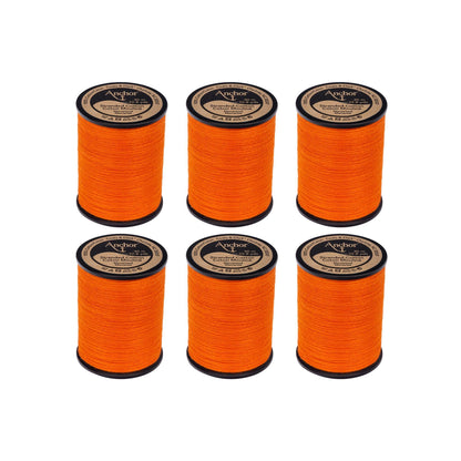 Anchor Spooled Cotton 30 Meters - Clearance Shades 0925 Tangerine Very Dark