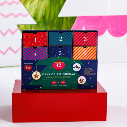 Red Heart Advent Calendar Kit 12 Days