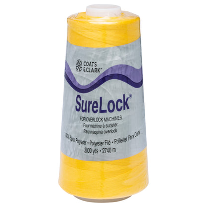 Coats & Clark Surelock Serging Thread (3000 Yards) Sparkle Gold