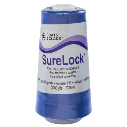 Coats & Clark Surelock Serging Thread (3000 Yards) Blue